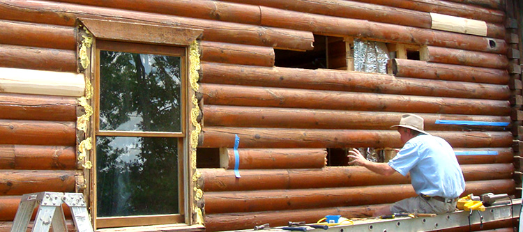 Log Home Repair Elmore County, Alabama